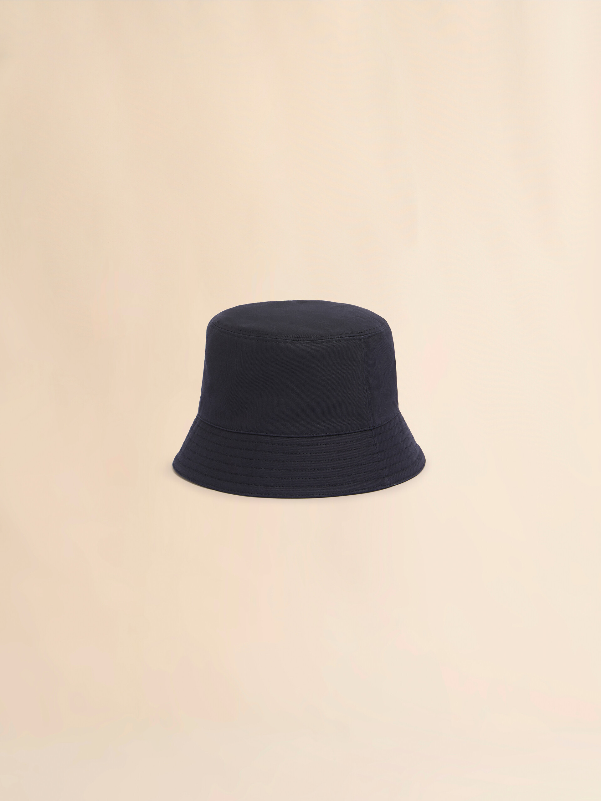 Cappello bucket in cotone biologico blu scuro con patch Trunkaroo - Cappelli - Image 3