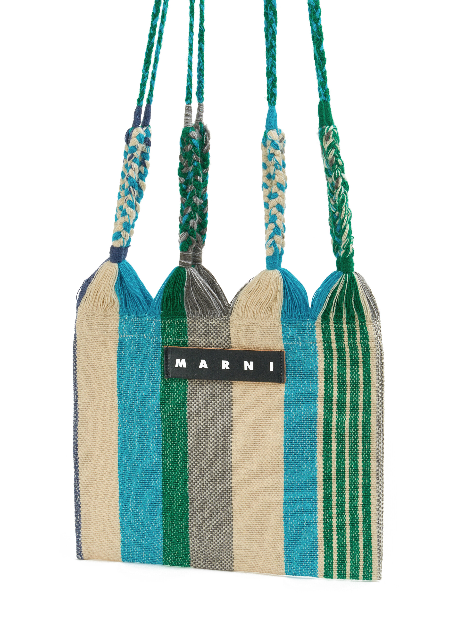 ブラック(ジャーダブラック) MARNI MARKET CROSS HAMMOCK BAG