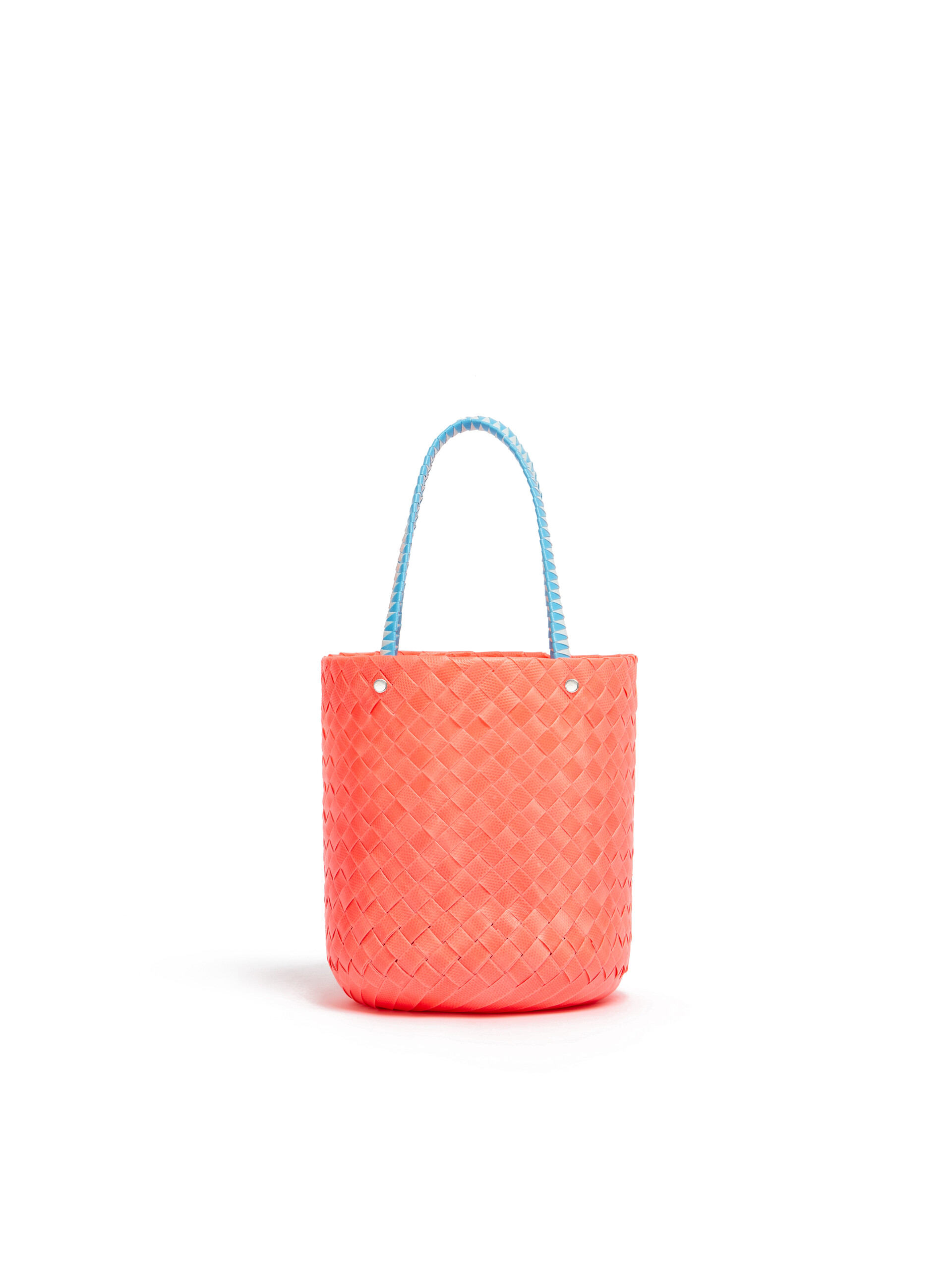 Peach flower MARNI MARKET BUCKET bag - Shopping Bags - Image 3