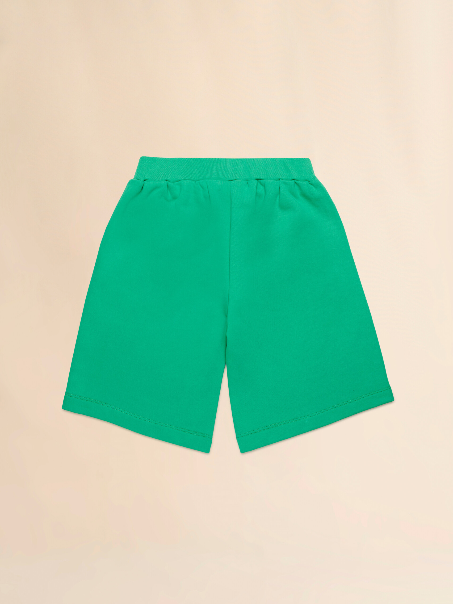 Shorts in felpa verde con logo - Pantaloni - Image 2