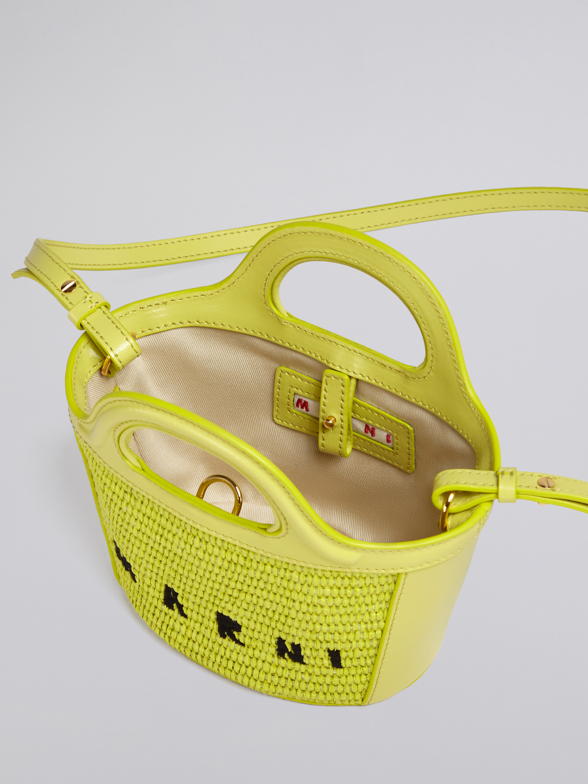 Tropicalia Micro Basket Bag in Multicoloured - Marni