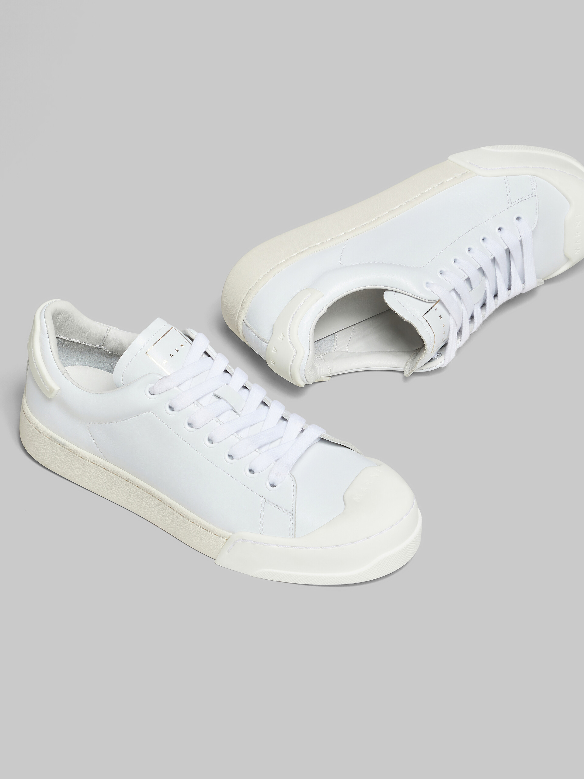Dada Bumper sneaker in white leather | Marni