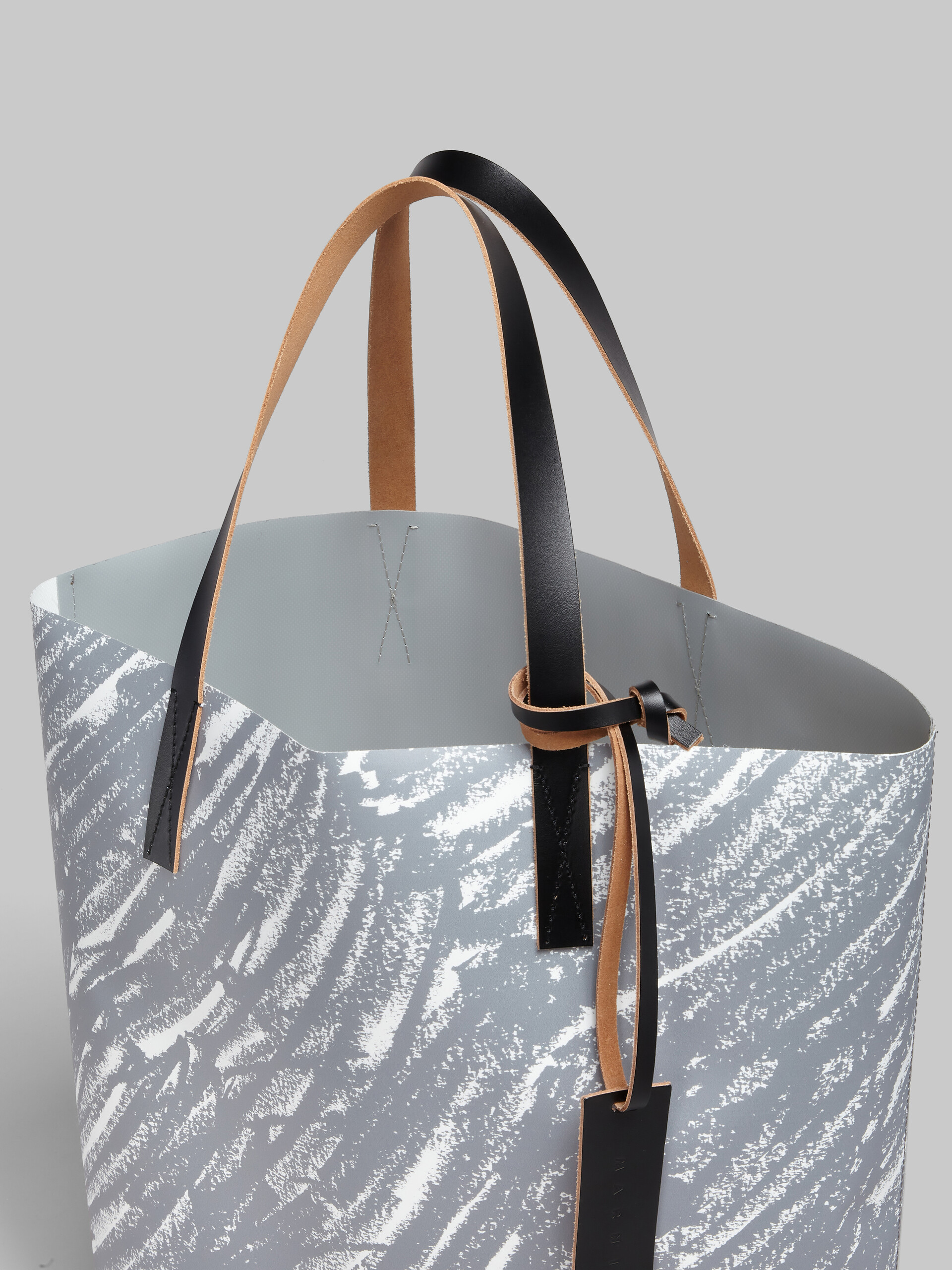 Tote Bag Tribeca con stampa Crayon grigia - Borse shopping - Image 4