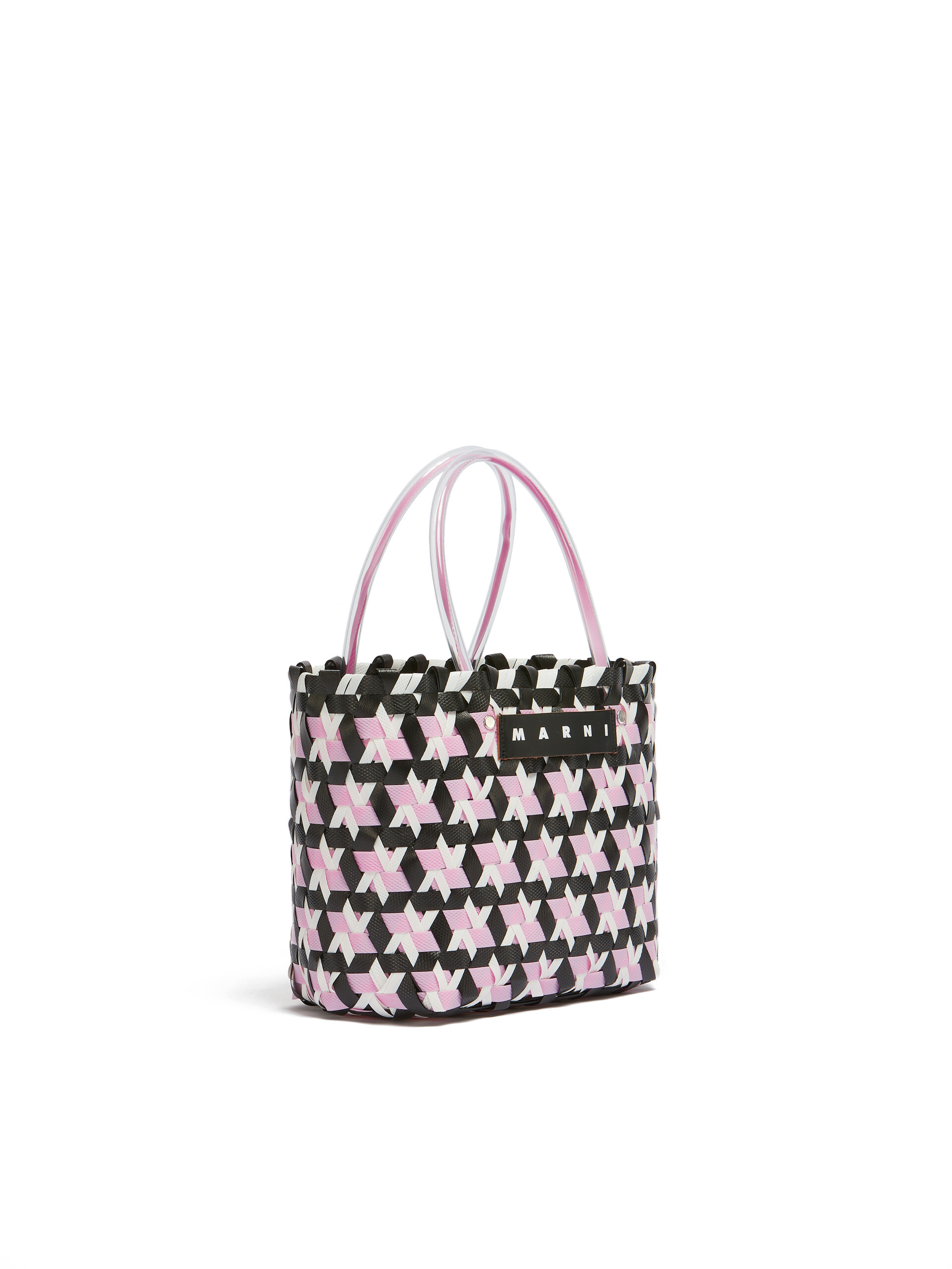 Black tritone MARNI MARKET tote bag - Shopping Bags - Image 2