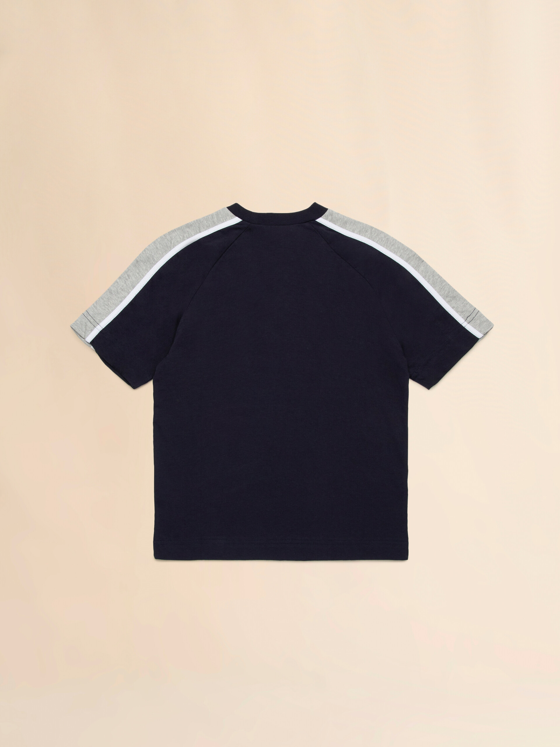 T-shirt with colorblock details - T-shirt - Image 2