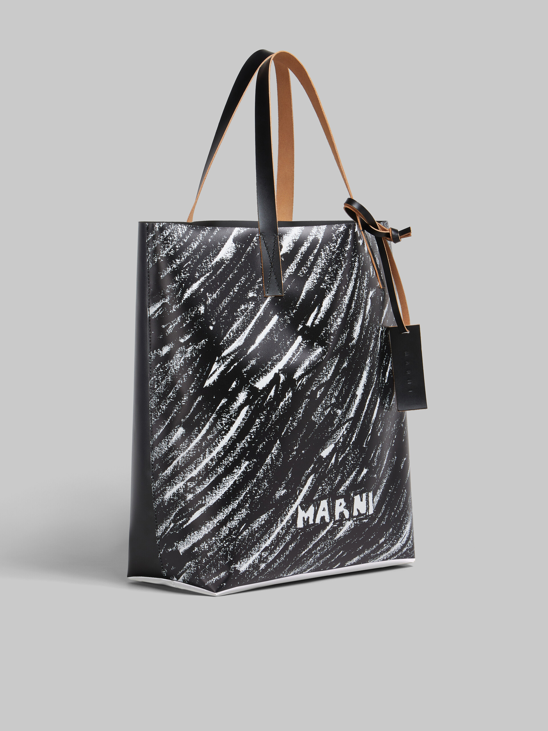 Tote Bag Tribeca con stampa Crayon grigia - Borse shopping - Image 6