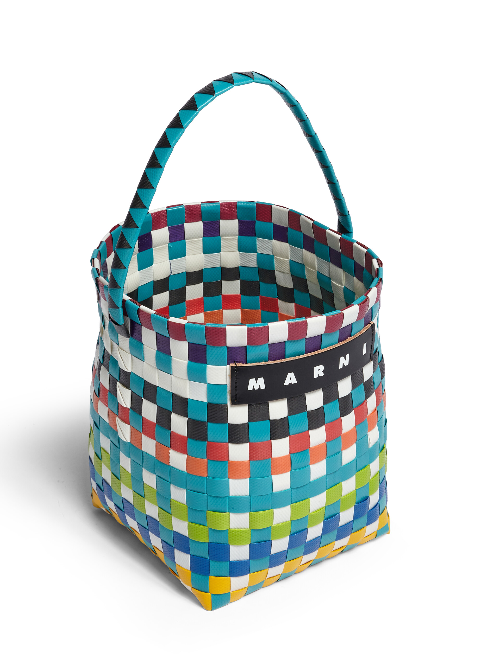 Marni-market - Marni Market Green and Red Basket - Accessories - Unisex