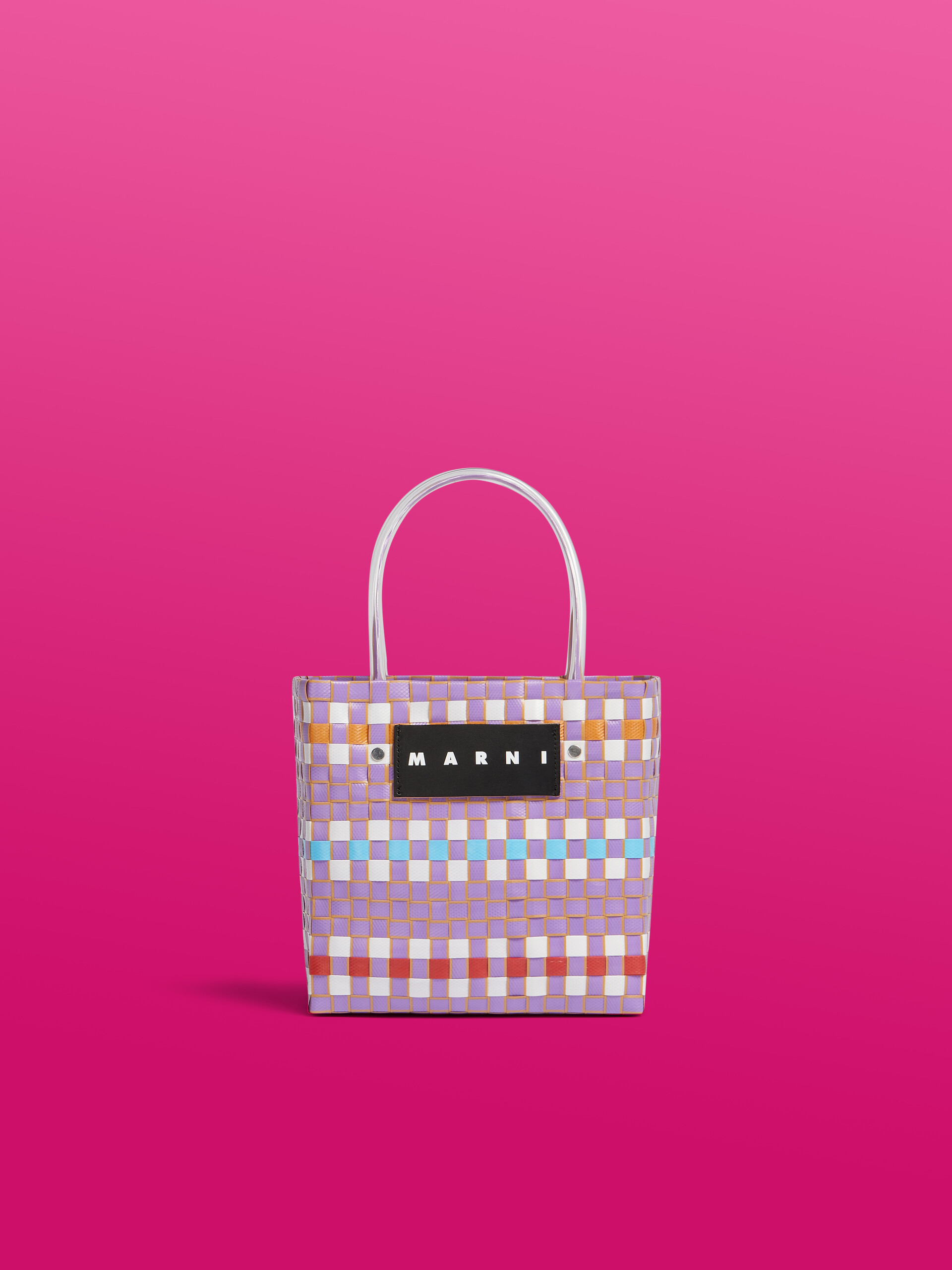 ピンクグリーン(グリーン) MARNI MARKET MINI BASKET BAG | Marni