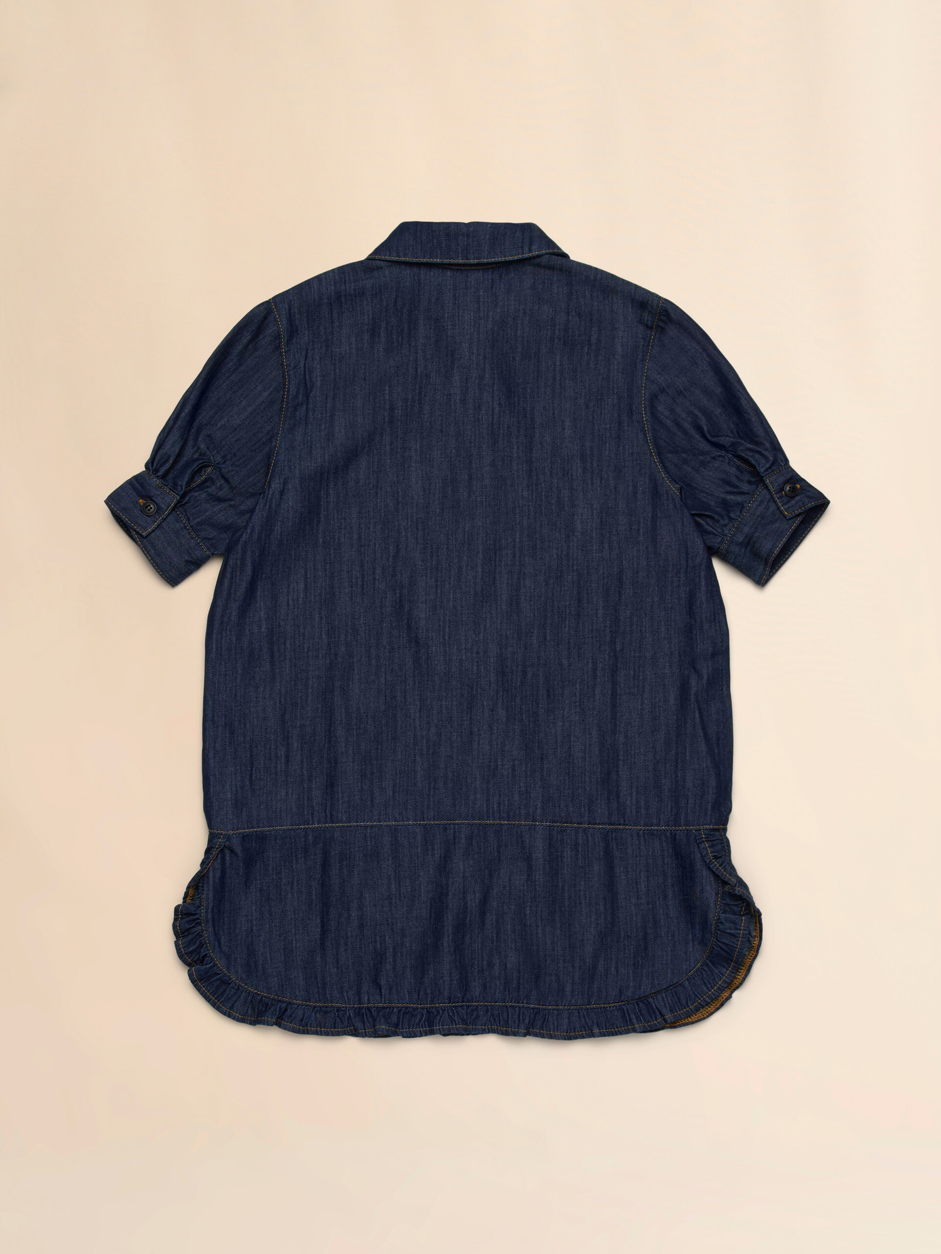 Abito camicia in denim scuro - Vestiti - Image 2