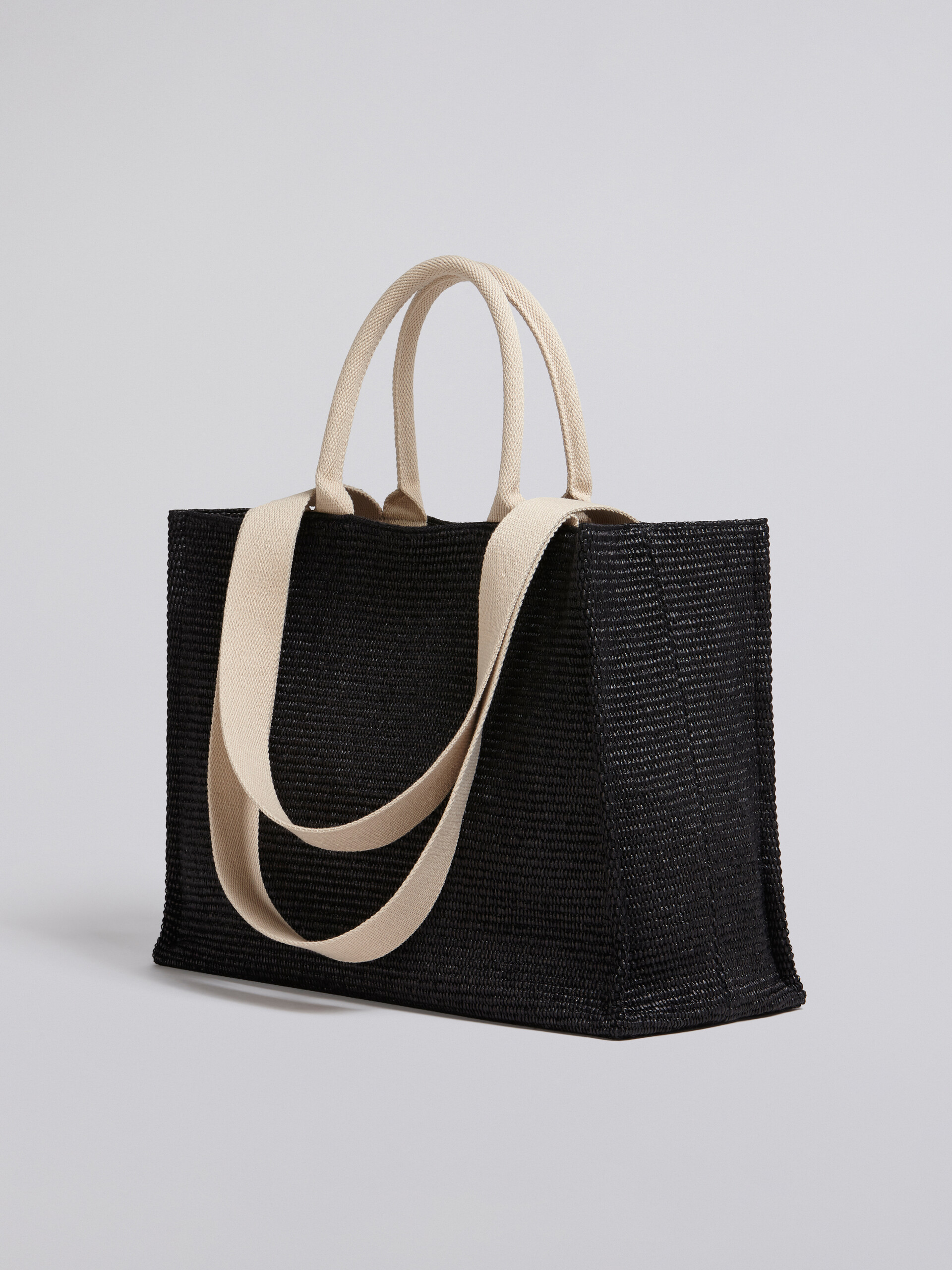 large raffia tote