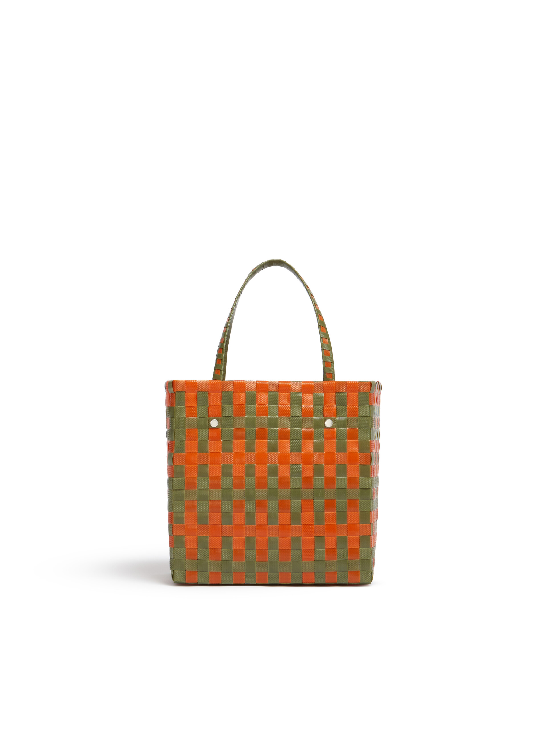 Yellow Marni Market Mini Basket Bag