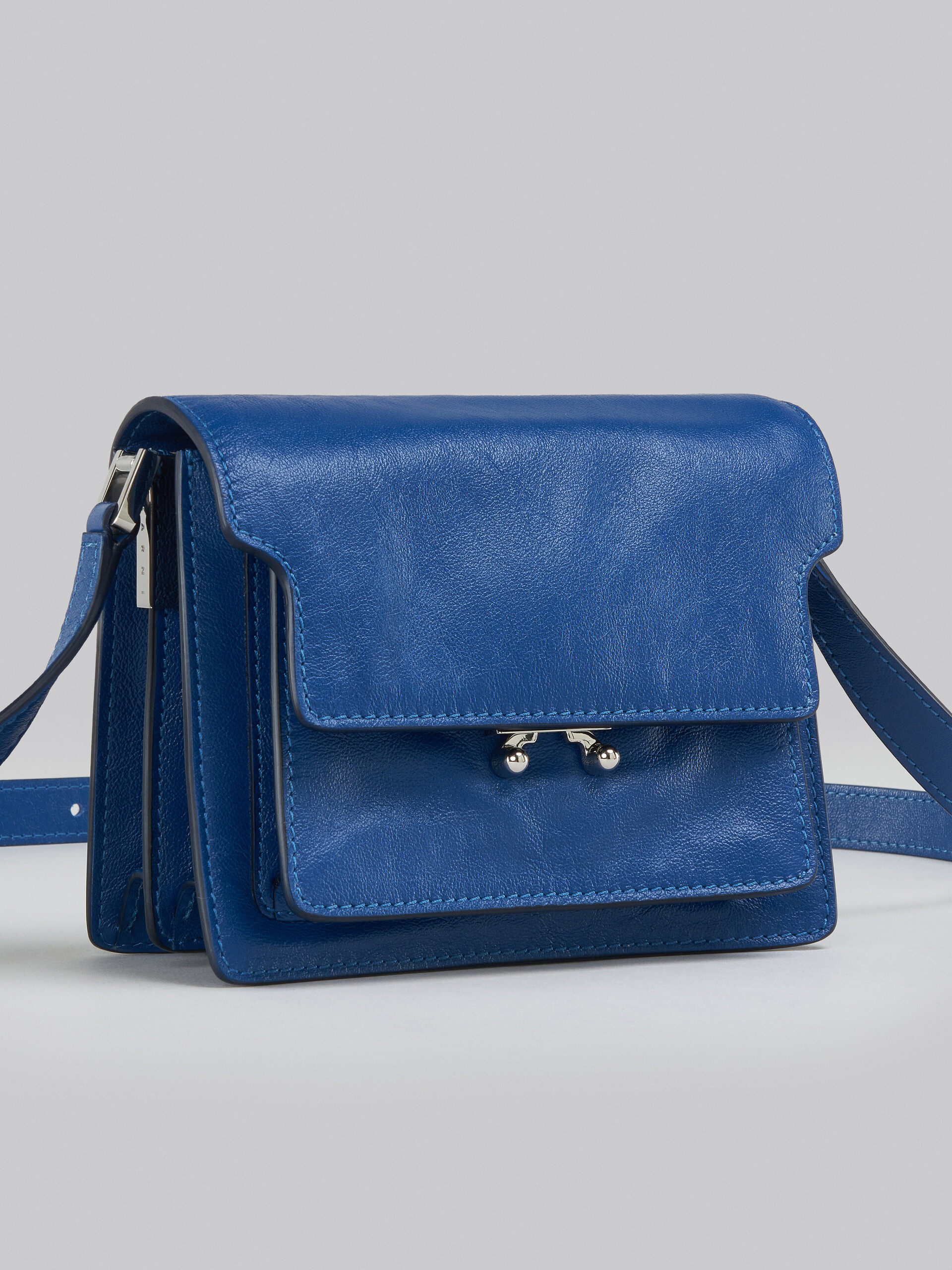 Marni Trunk Soft Mini Bag in Khaki Leather Green ref.597534 - Joli Closet