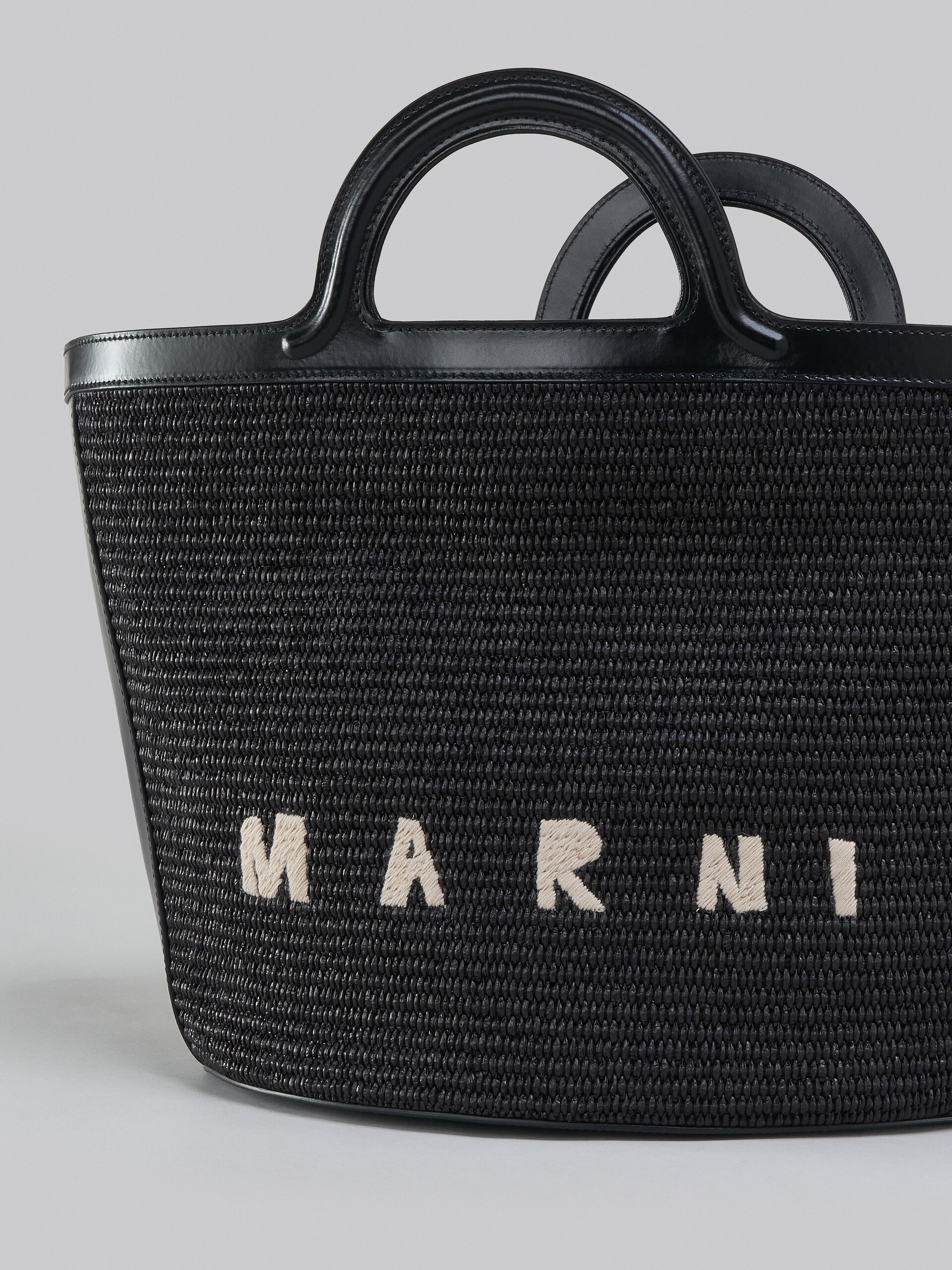 MARNI: Tropicalia leather bag - Dark  Marni handbag BMMP0097U0LV589 online  at