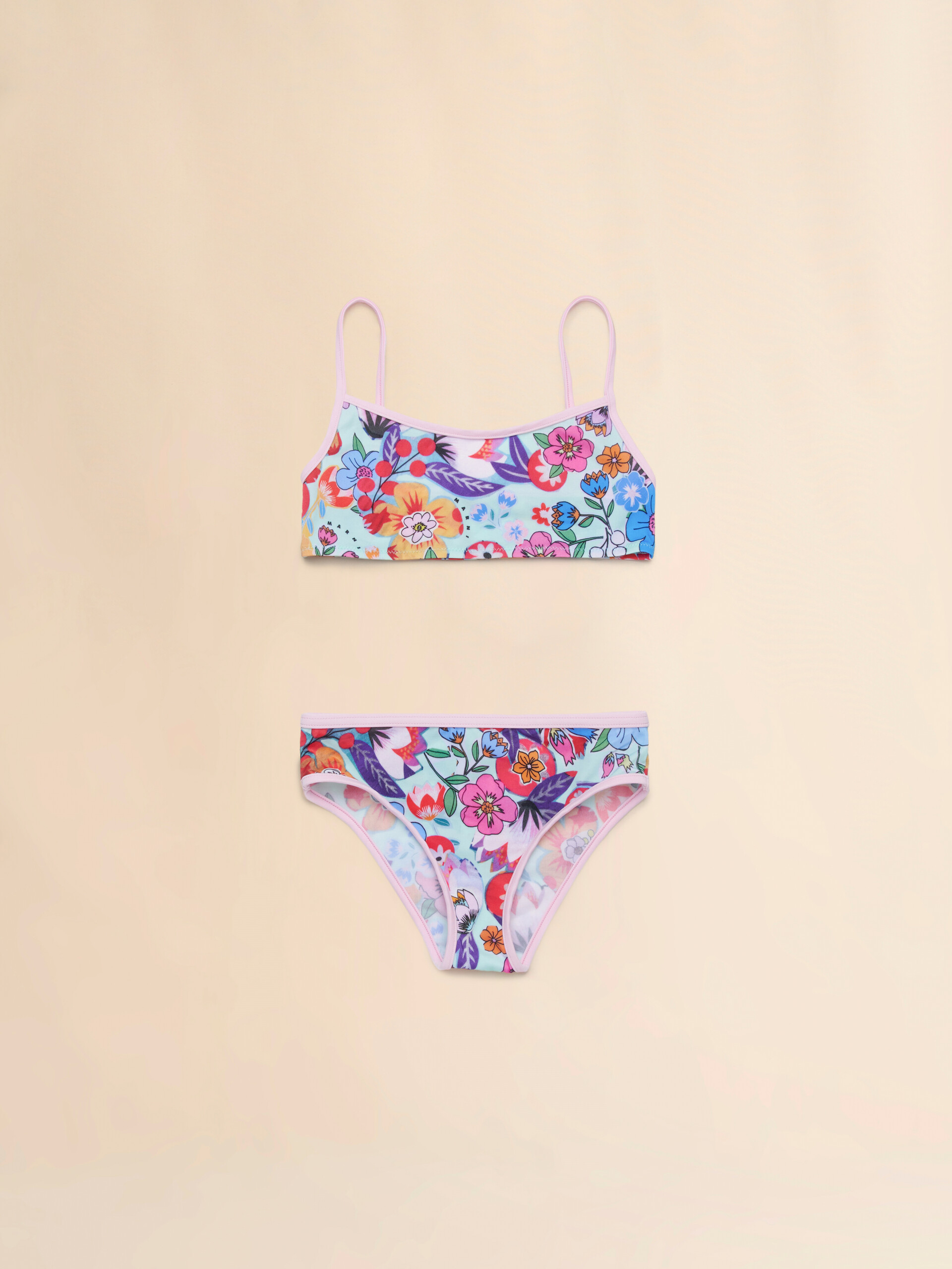 Costume bikini con motivo Holiday - kids - Image 1