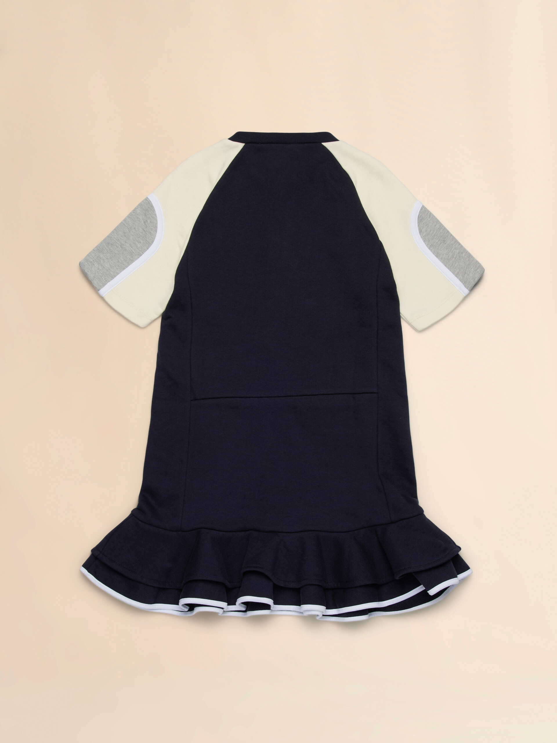 Minidress in felpa con dettagli colorblock - Vestiti - Image 2