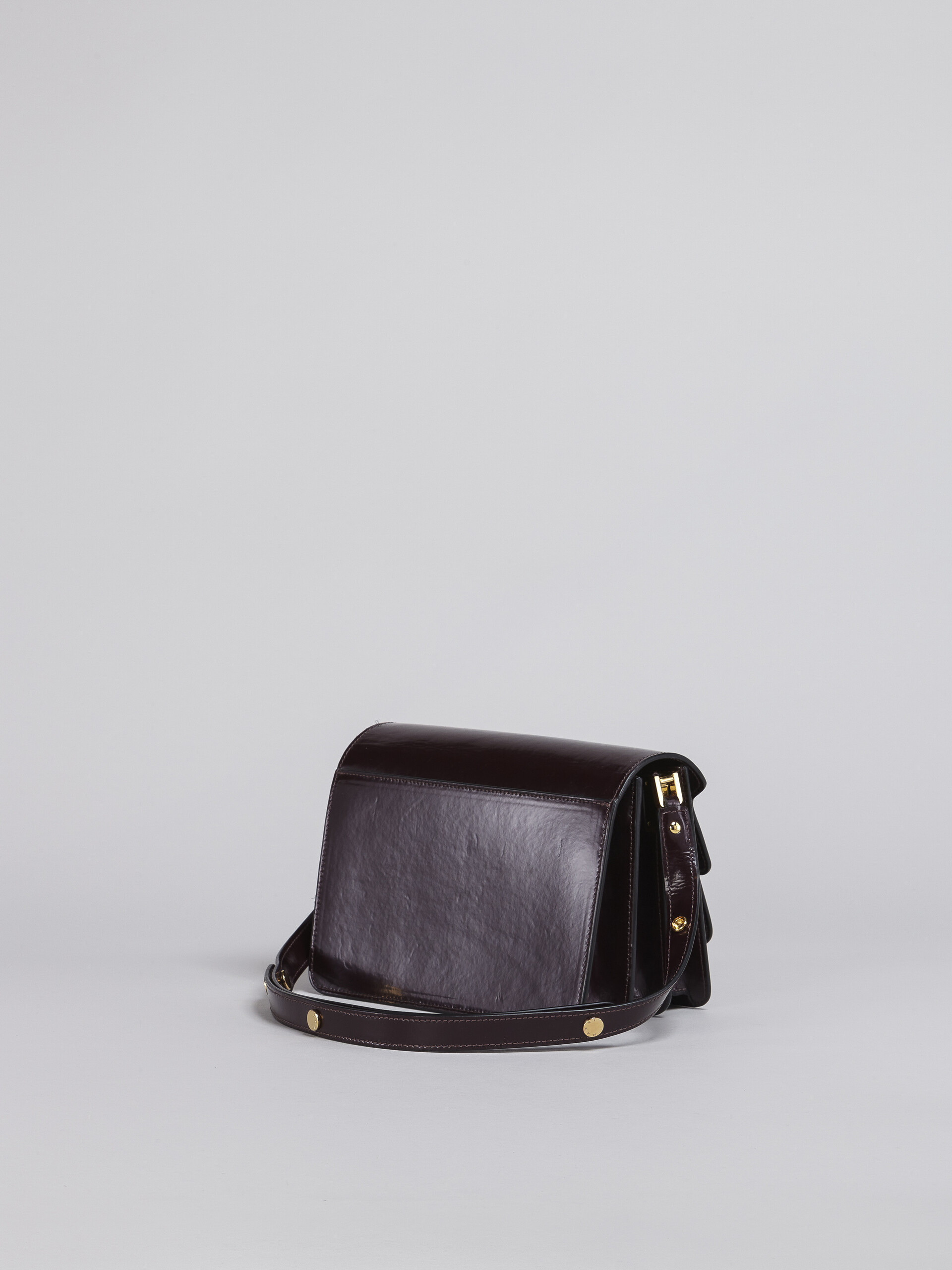 Marni Tricolor Leather Medium Trunk Bag