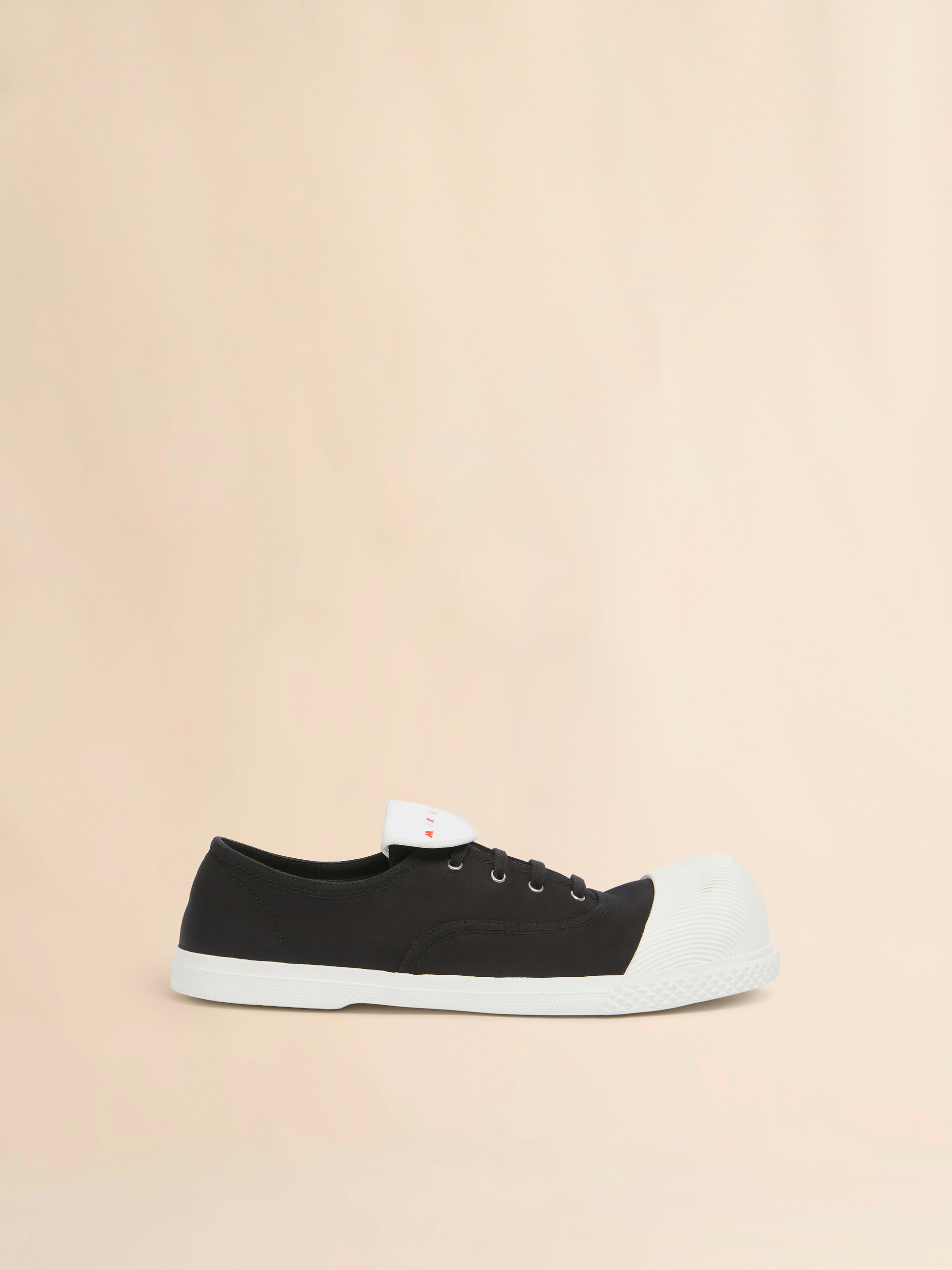 Sneakers New Wave in tela nera - Sneakers - Image 1