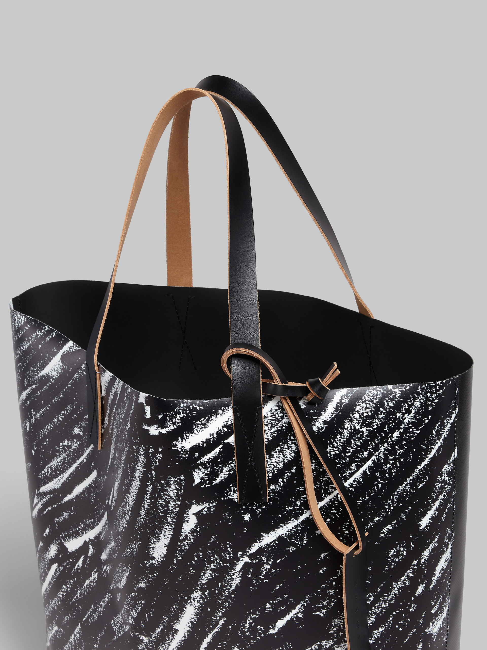 Tote Bag Tribeca con stampa Crayon grigia - Borse shopping - Image 4