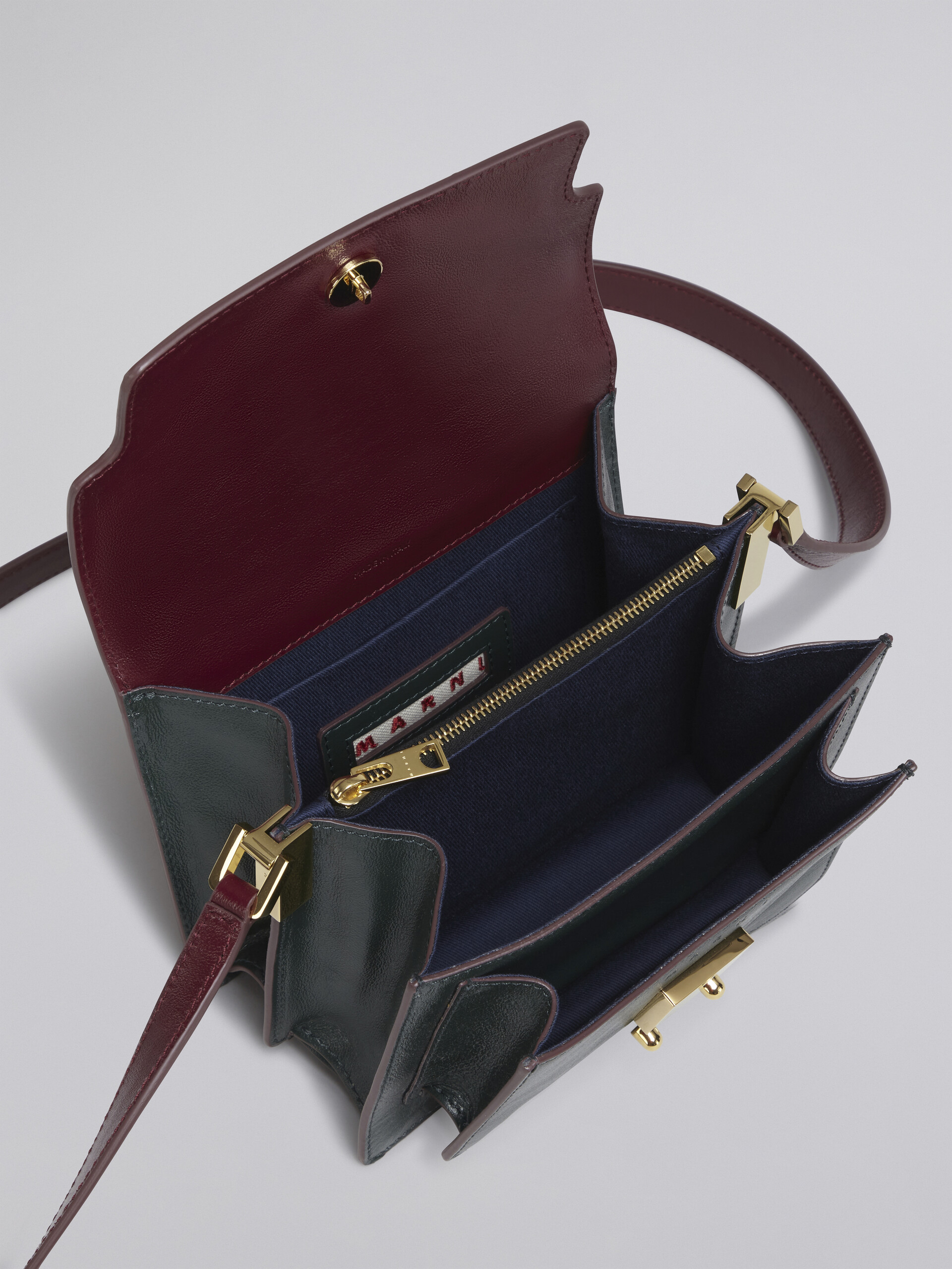 Shoulder bags Marni - Soft leather Trunk Bag - SBMP0066YOP372800N99