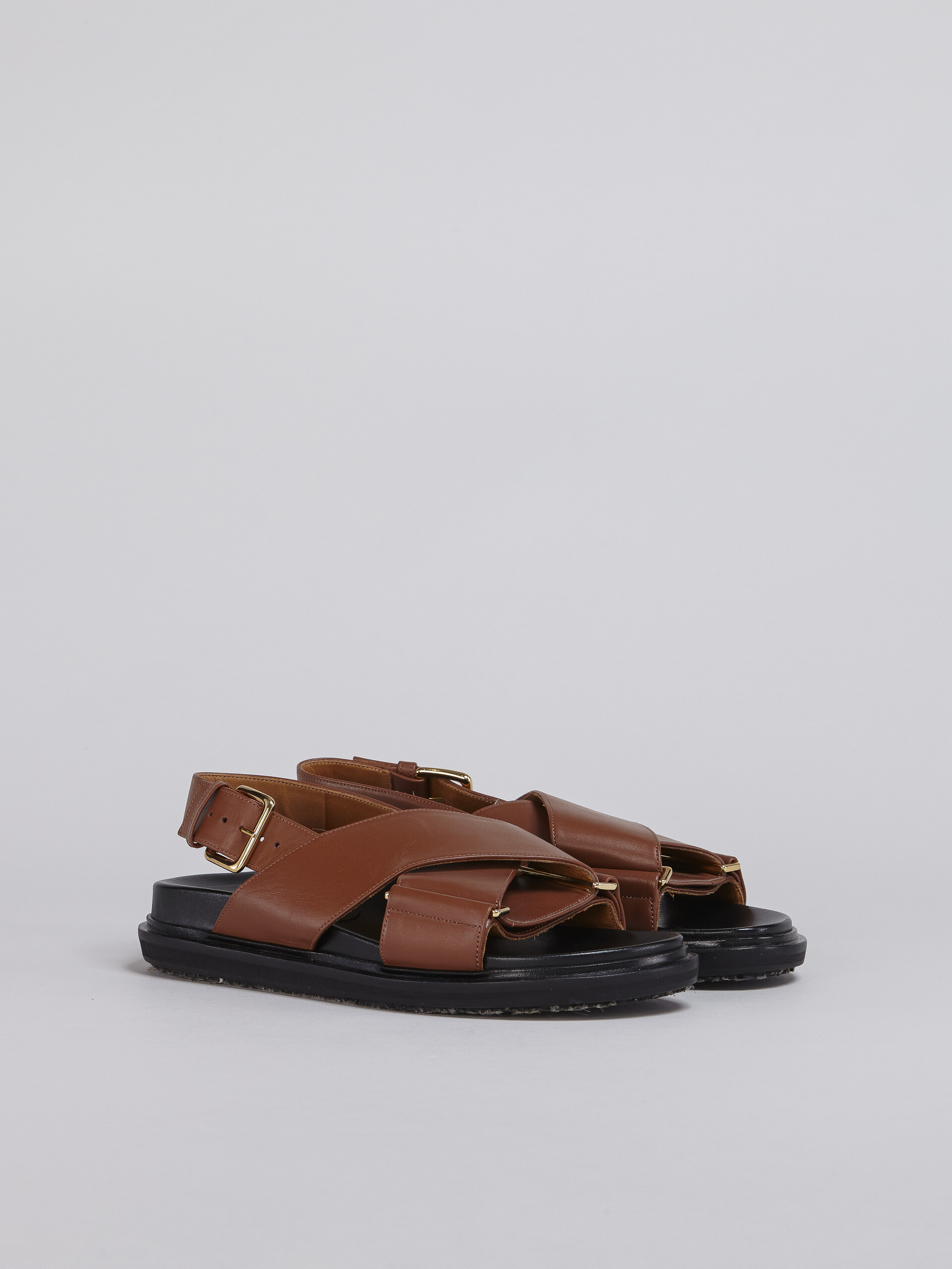 【MARNI】 Leather sandal size41 2017ss