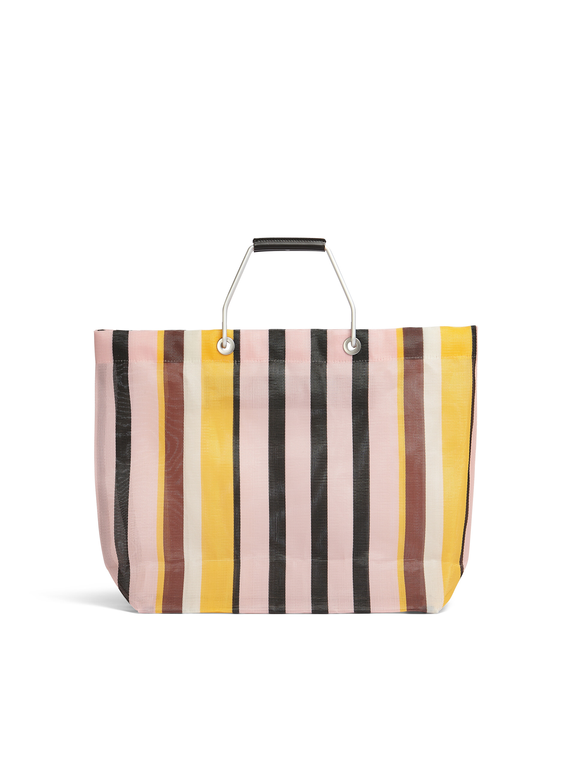 MARNI MARKET STRIPE multicolor pink bag | Marni