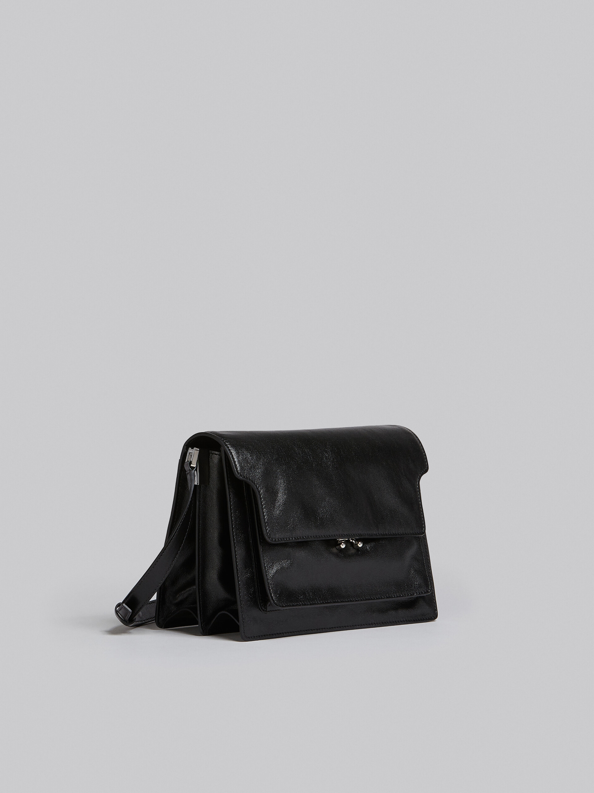 Trunk Soft Large Bag in black leather | Marni