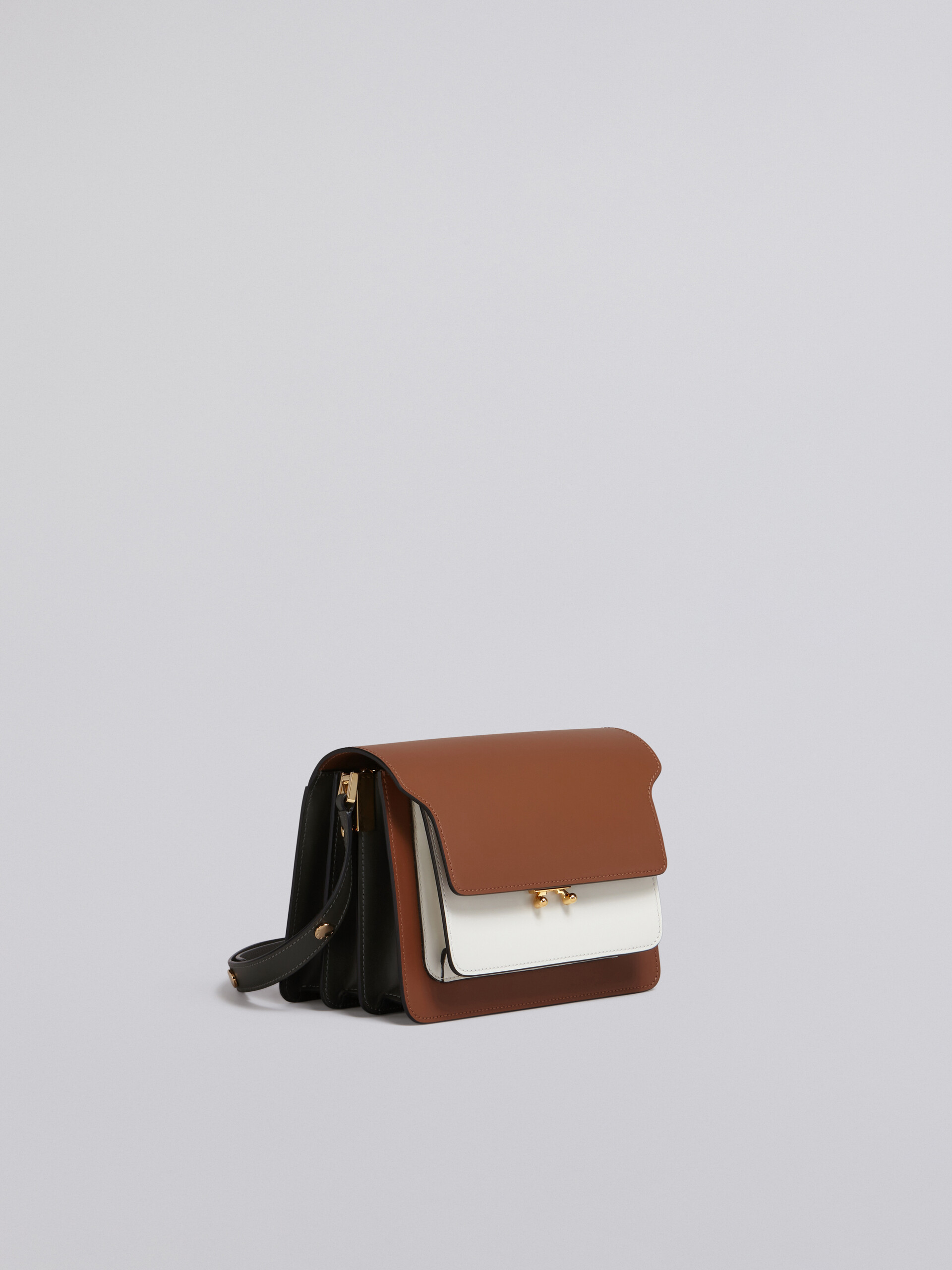 Trunk leather crossbody bag Marni Multicolour in Leather - 35641882
