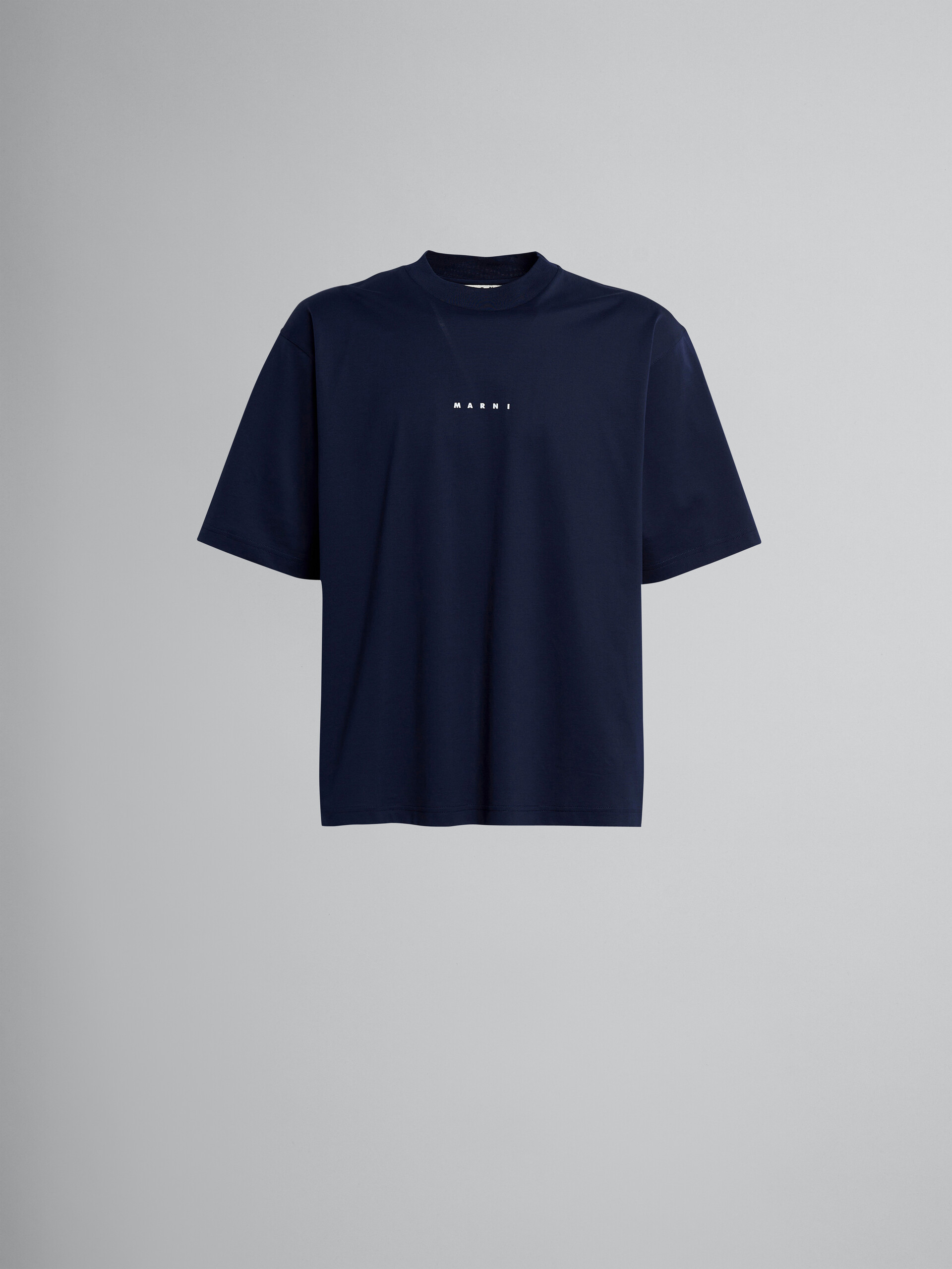 新品 50 20aw MARNI ロゴ Tシャツ ブラウン ベージュ 9888トップス