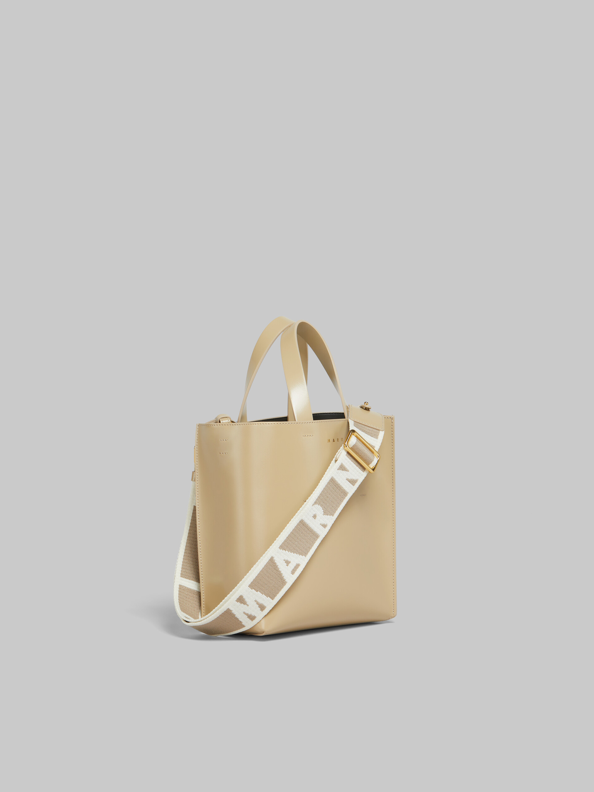 Museo Bag Mini in pelle azzurra - Borse shopping - Image 6