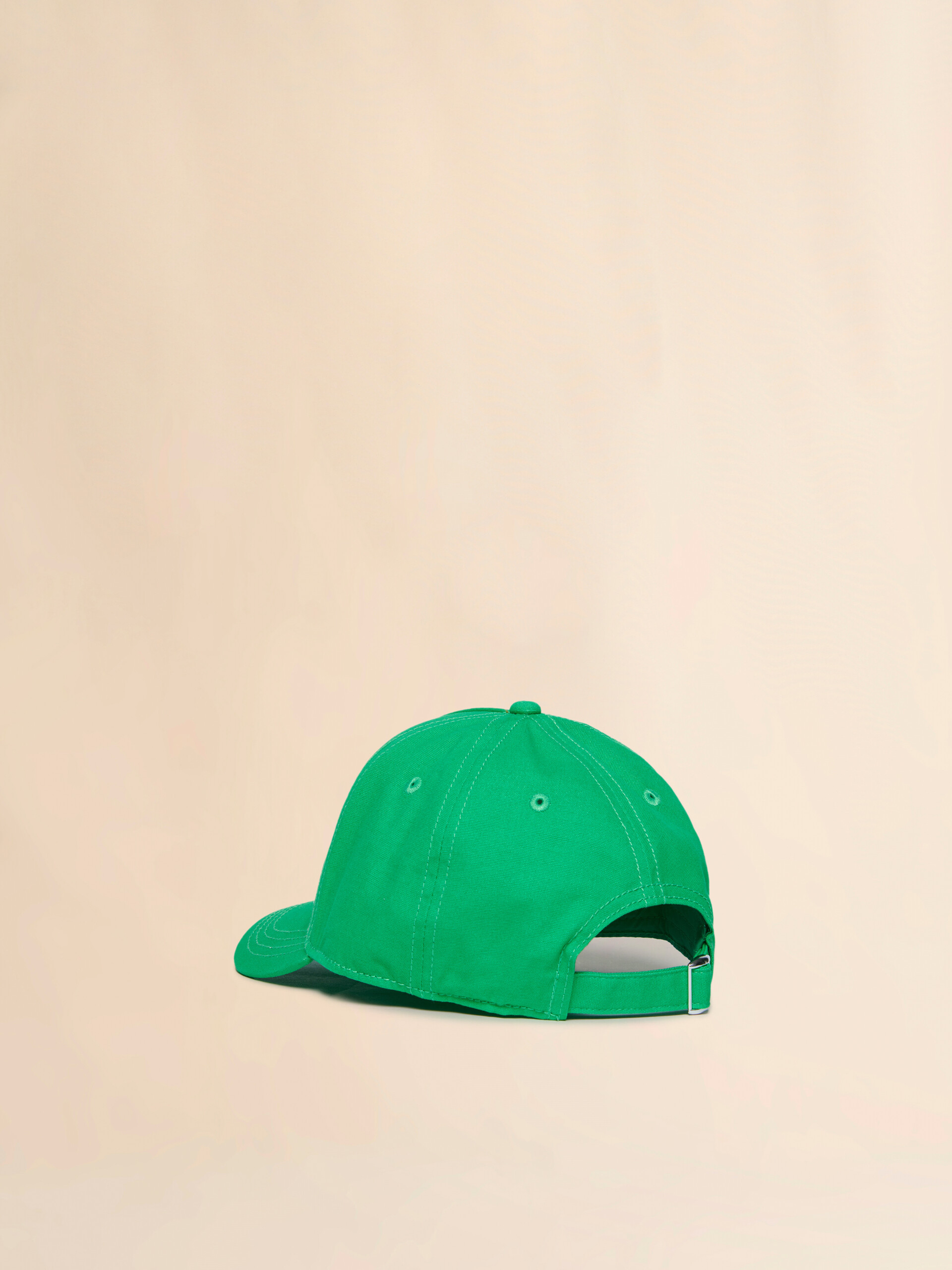 Cappello da baseball in gabardina verde - Cappello - Image 2